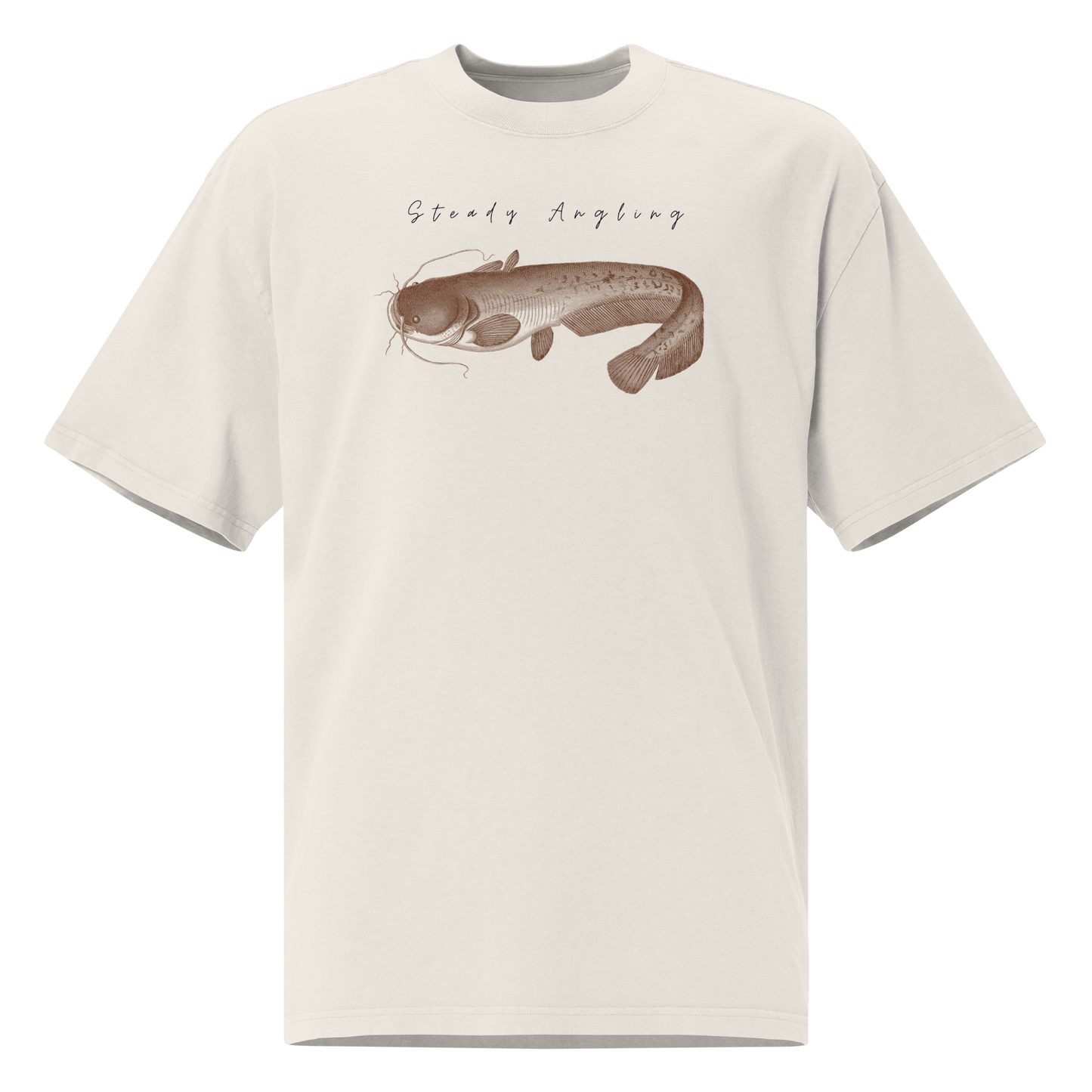 Steady Oversized faded t-shirt- Catfish