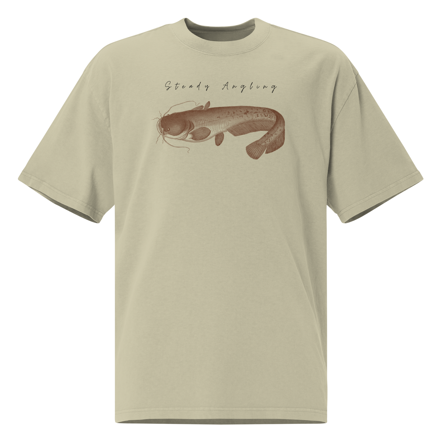 Steady Oversized faded t-shirt- Catfish