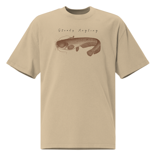 Steady Oversized faded t-shirt- Catfish